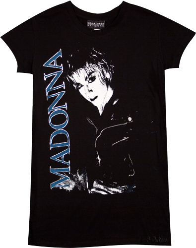 Ladies Black Madonna T-Shirt