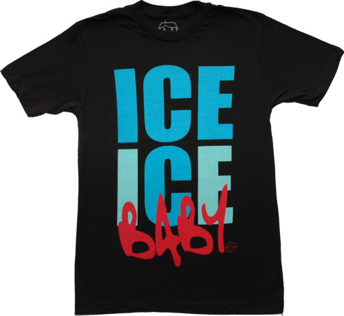 Ice Ice Baby Men` T-Shirt from Goodie Two Sleeves