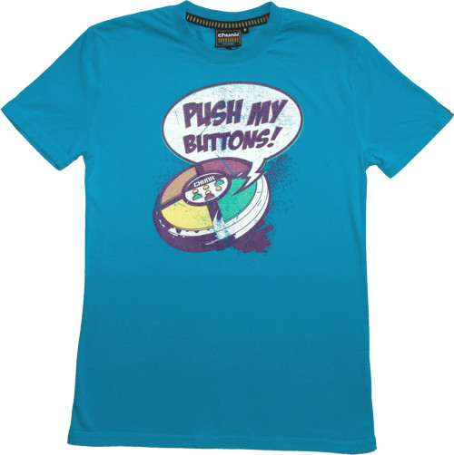 1769 Push My Buttons! Men` Simon Says T-Shirt from Chunk