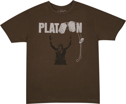 1793 Platoon Movie Logo Men` T-Shirt from American Classics