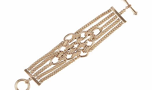 1928 Collection 1928 New York Jacklyn Multi Chain Tangle T-Bar