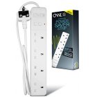 2 Save Energy Owl Power Strip On/Off with Remote Control