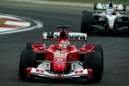 Rubens Barrichello on his way to winning the Chinese Grand Prix Poster