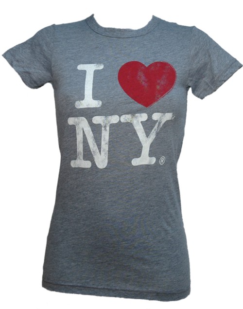 2049 I Love NY Ladies T-Shirt from Junk Food