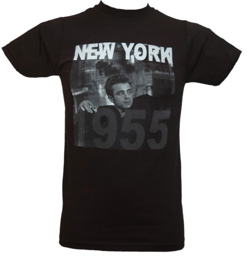 2146 Men` James Dean New York 1955 T-Shirt from American Classics