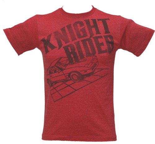 2155 Men` Red Knight Rider T-Shirt from American Classics