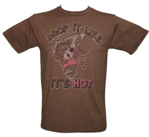 2175 Drop It Like It` Hot Men` Boo Boo T-Shirt from Junk Food