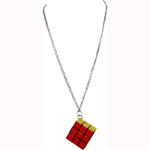 Rubik` Cube Necklace from Culture Vulture