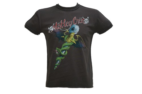 Men` Motley Crue DR Feelgood T-Shirt from Amplified Vintage