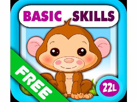 22learn, LLC Preschool All-In-One Basic Skills: Adventure with Toy Train Vol 1: Learning Fun Educational Kids Games (letters, numbers, colors, shapes, patterns, 123s counting and ABCs reading) for Toddlers 