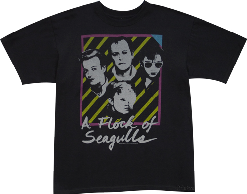 2314 Men` Flock Of Seagulls T-Shirt from Mighty Fine