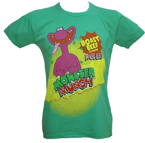 2406 Men` Roast Beef Rules Monster Munch T-Shirt from Famous Forever