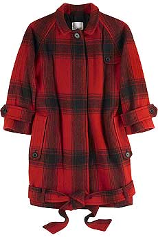 3.1 Phillip Lim Plaid wool coat