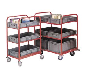 3 and 6 container trolley
