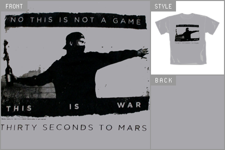 30 Seconds To Mars (War) T-Shirt brv_20374001