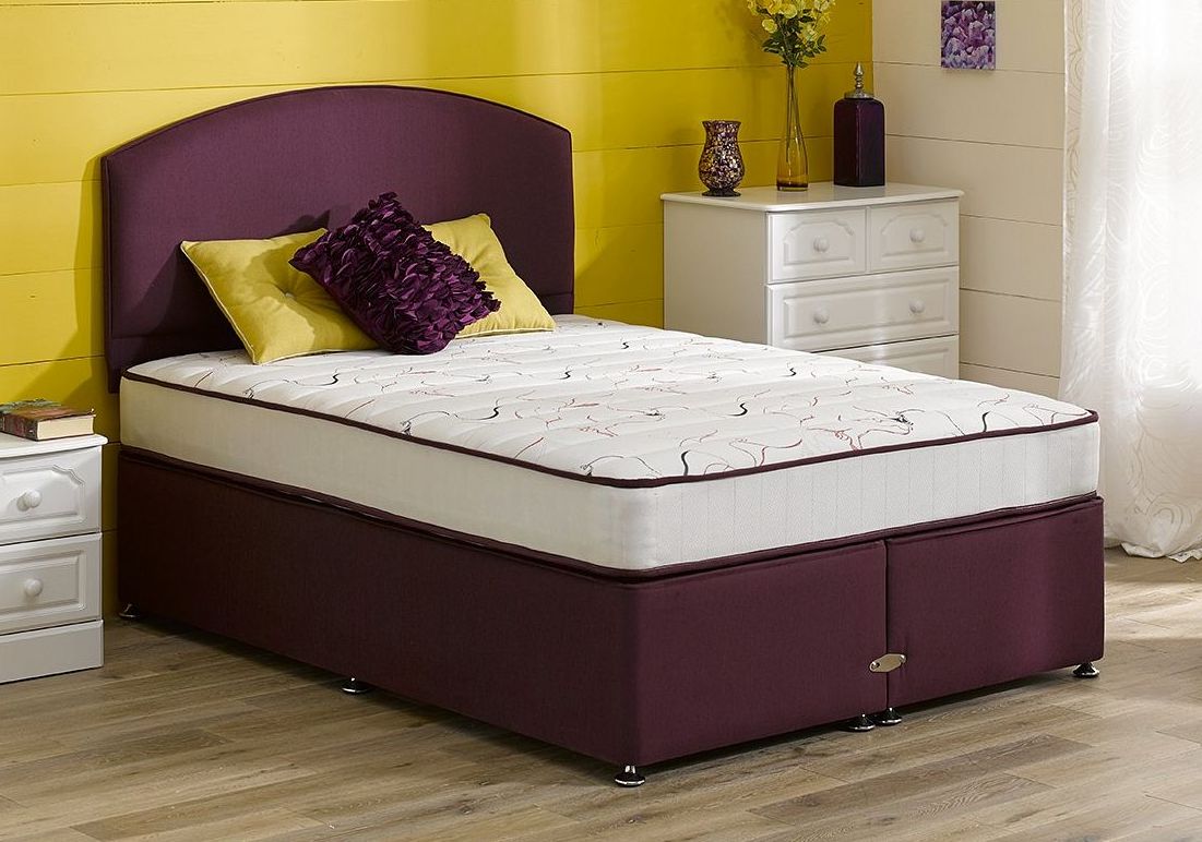 3`0 Single Charisma Pocket Spring Divan Bed - Medium Firm