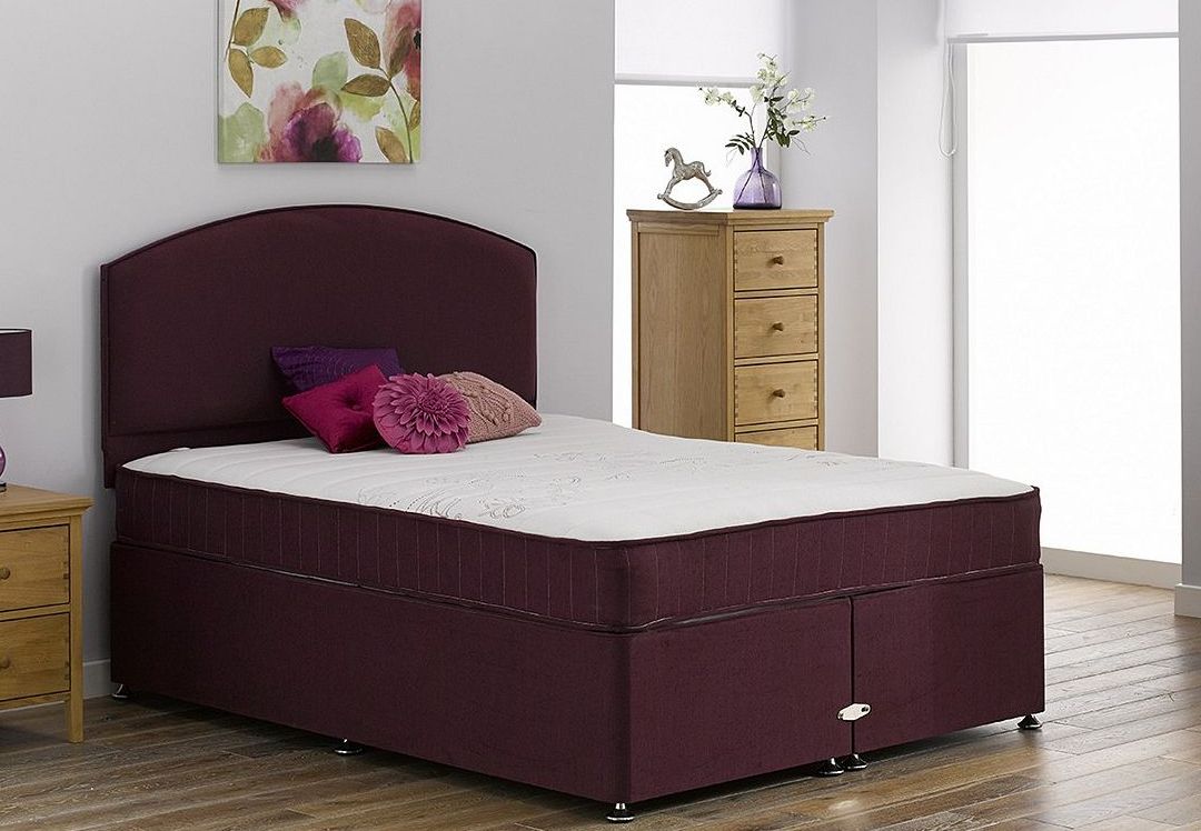 3`0 Single Charm Pocket Spring Divan Bed - Medium Firm