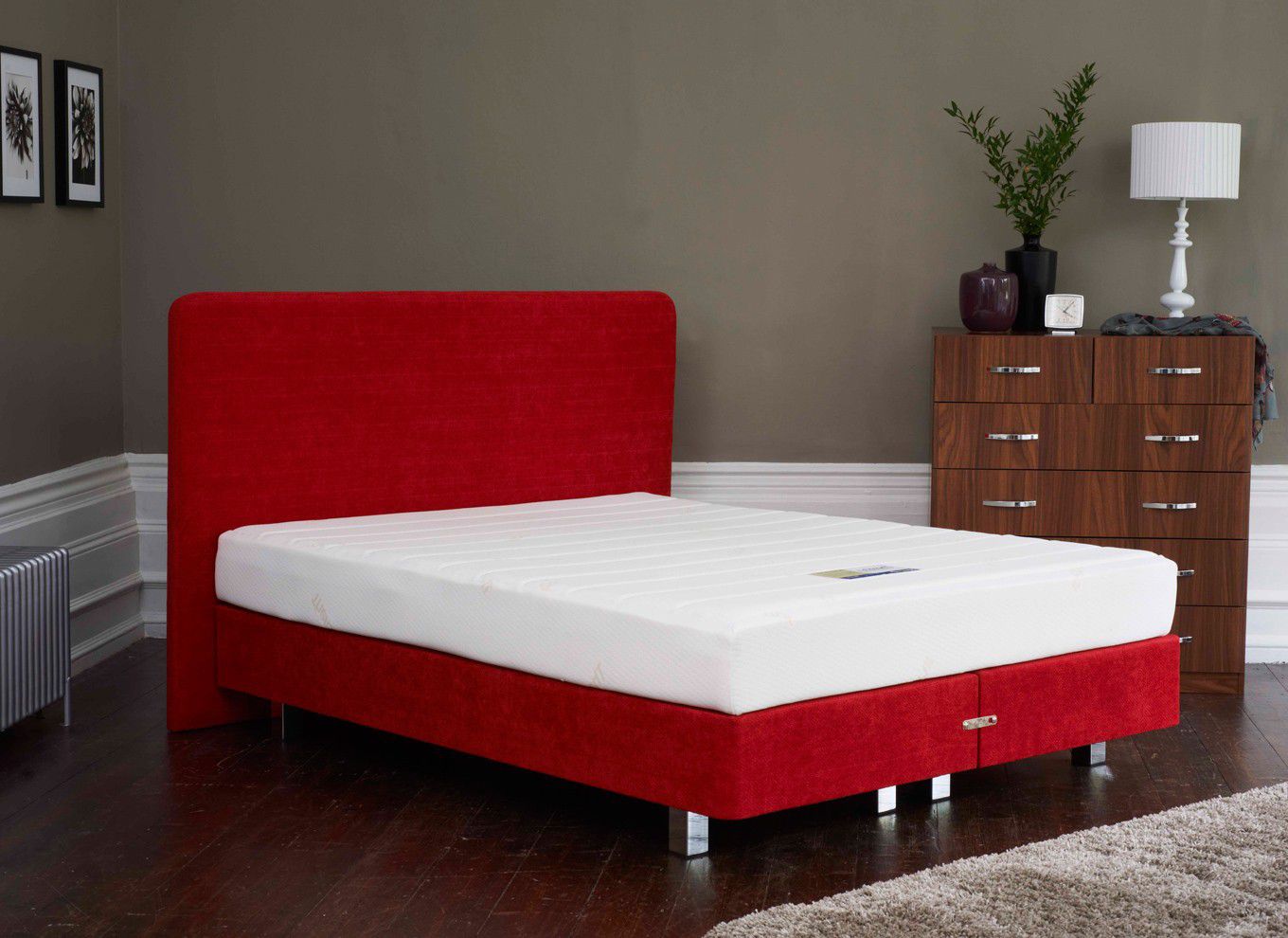 3`0 Single Creation Balance Memory Foam Divan Bed - Firm