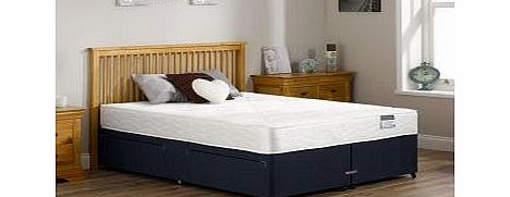 3`0 Single Fenton Open Spring Divan Bed - Firm - Blue