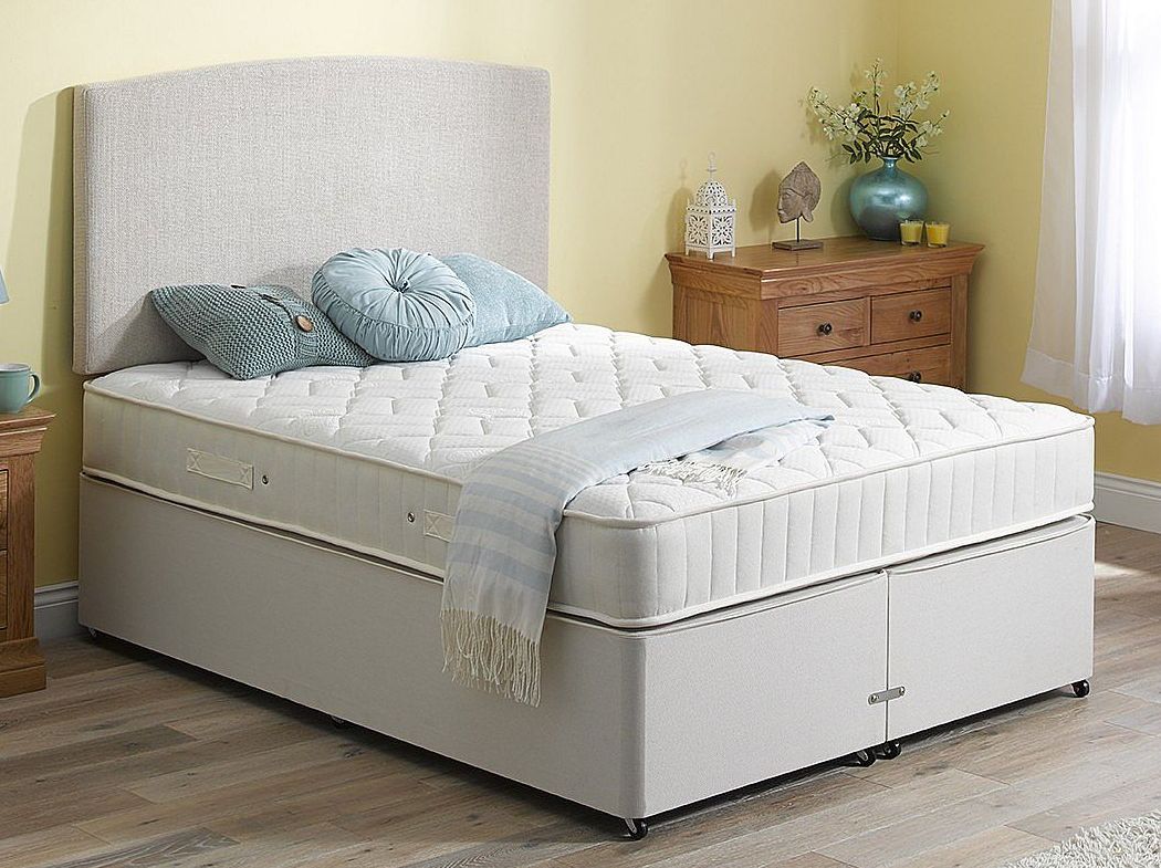 3`0 Single Finesse Pocket Spring Divan Bed - Medium Firm