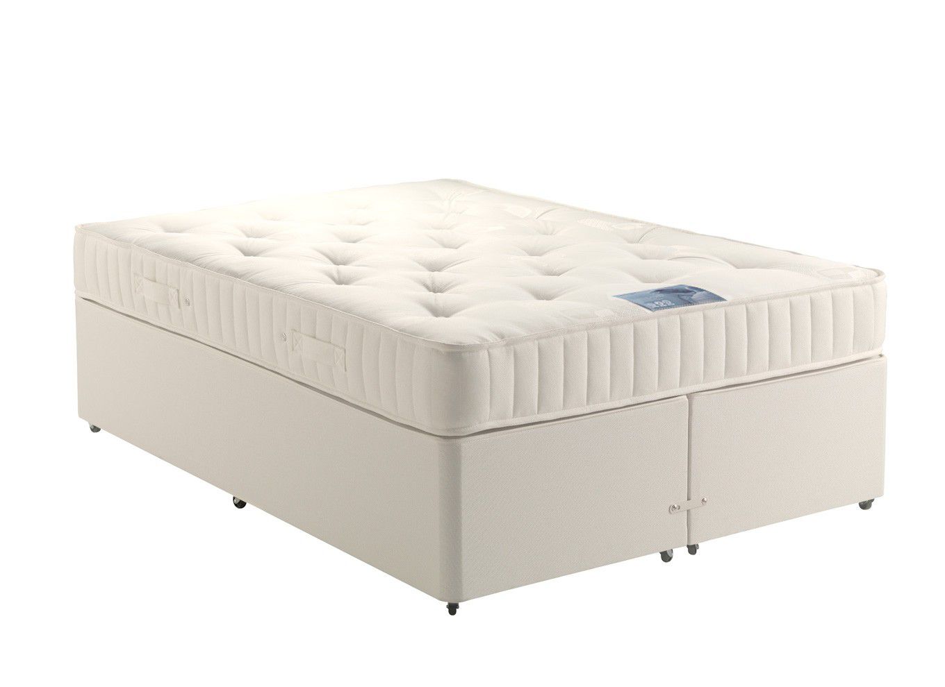 3`0 Single Omega Pocket Spring Divan Bed - Medium Firm