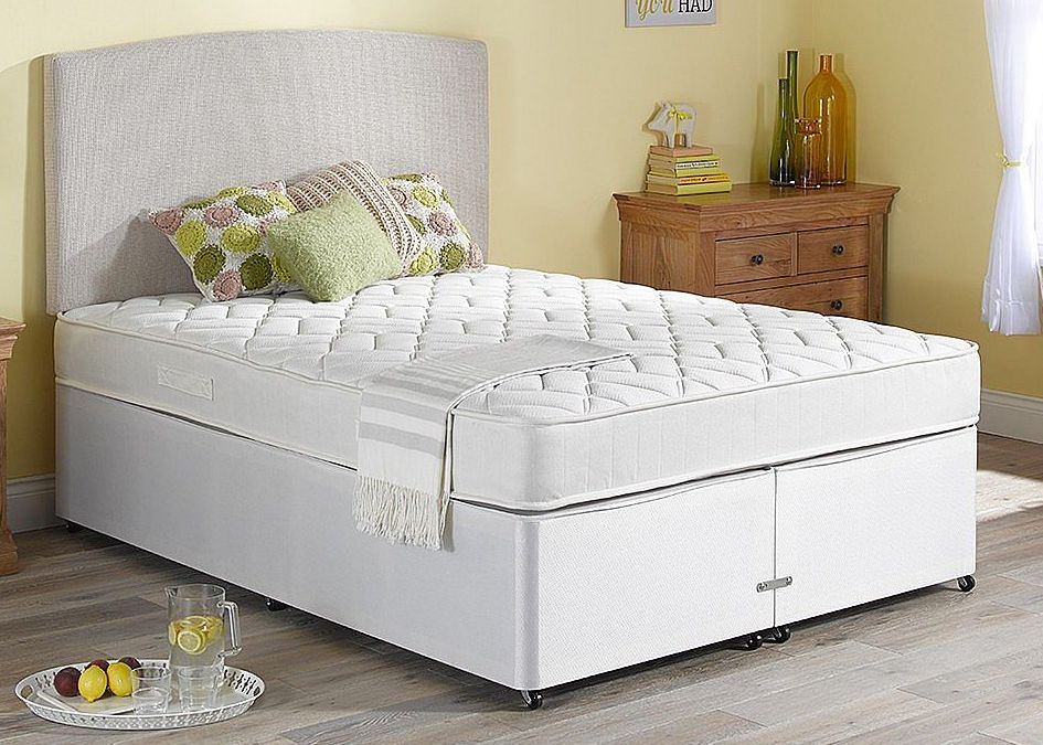 3`0 Single Ruby Pocket Spring Divan Bed - Medium