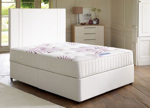 3`0 Single Slumberland Whitby Pocket Spring Divan Set - Firm