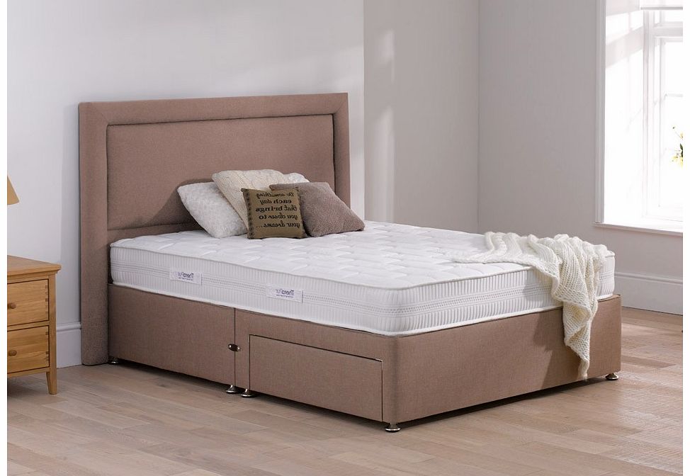 3`0 Single Therapur Mellow 20 Divan Bed - Medium