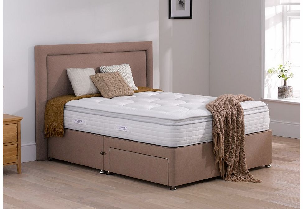 3`0 Single Therapur Vitality Divan Bed - Medium