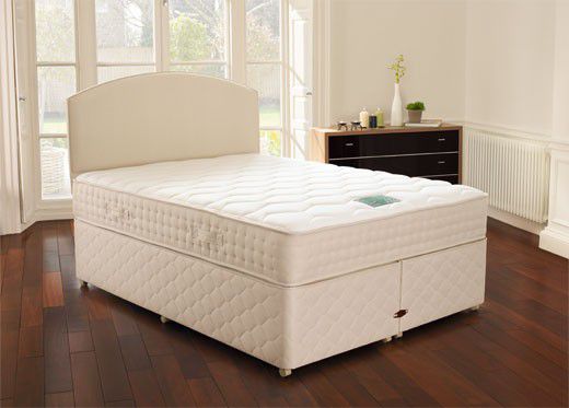 3`0 Single Zen Revitalise Pocket Spring Divan Bed - Medium