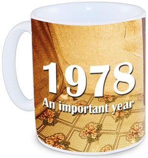 30th Birthday TV Theme Personalised Mug