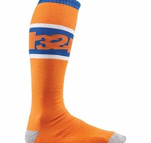 32 Thirty Two Arvin Snowboard Socks - Orange
