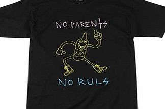 32 Thirty Two No Parentz T-Shirt - Black