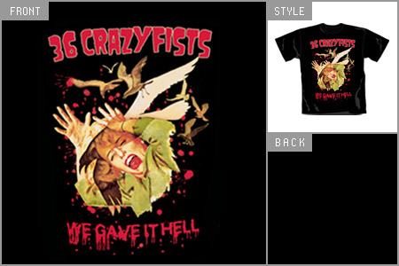 36 Crazyfists (We Gave It Hell) T-shirt