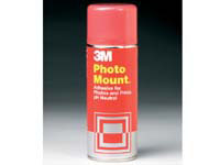 3M Photo Mount permanent spray adhesive for