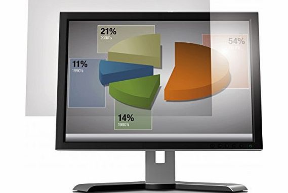 3M Vikuiti Anti-Glare Filter from 3M for Flat panel monitors with 43.9 cm (17.3 inch) screens [383 x 215 mm, Aspect Ratio 16:9]