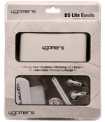 - White DS Lite Extras Bundle