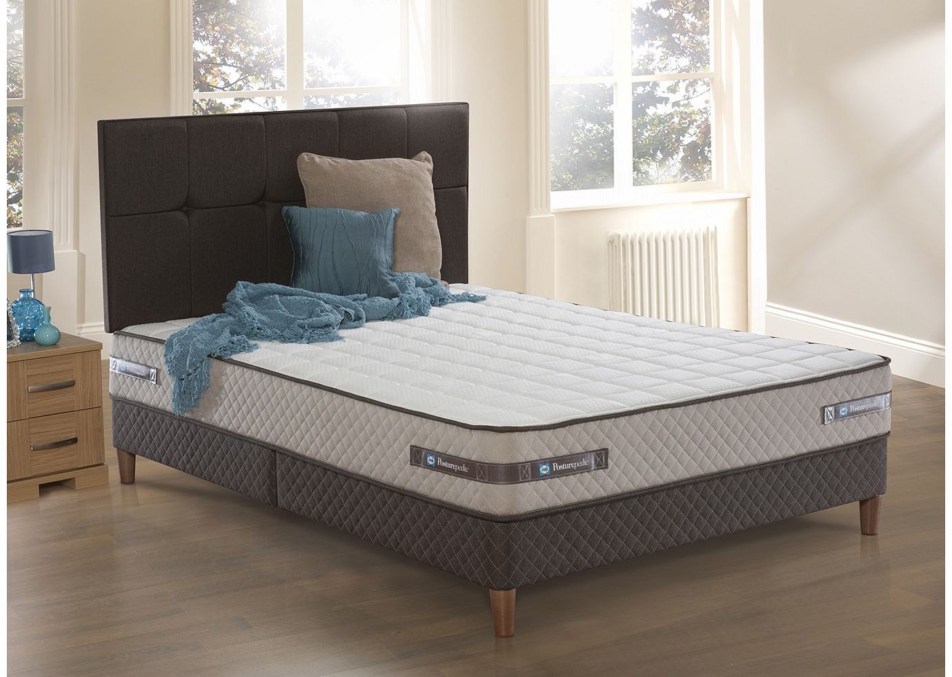 4`0 Small Double Sealy Brookshire Posturetech Spring Divan Bed