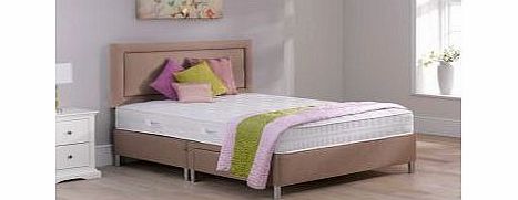 4`0 Small Double TheraPur Affinity Divan Bed With Legs - Medium -