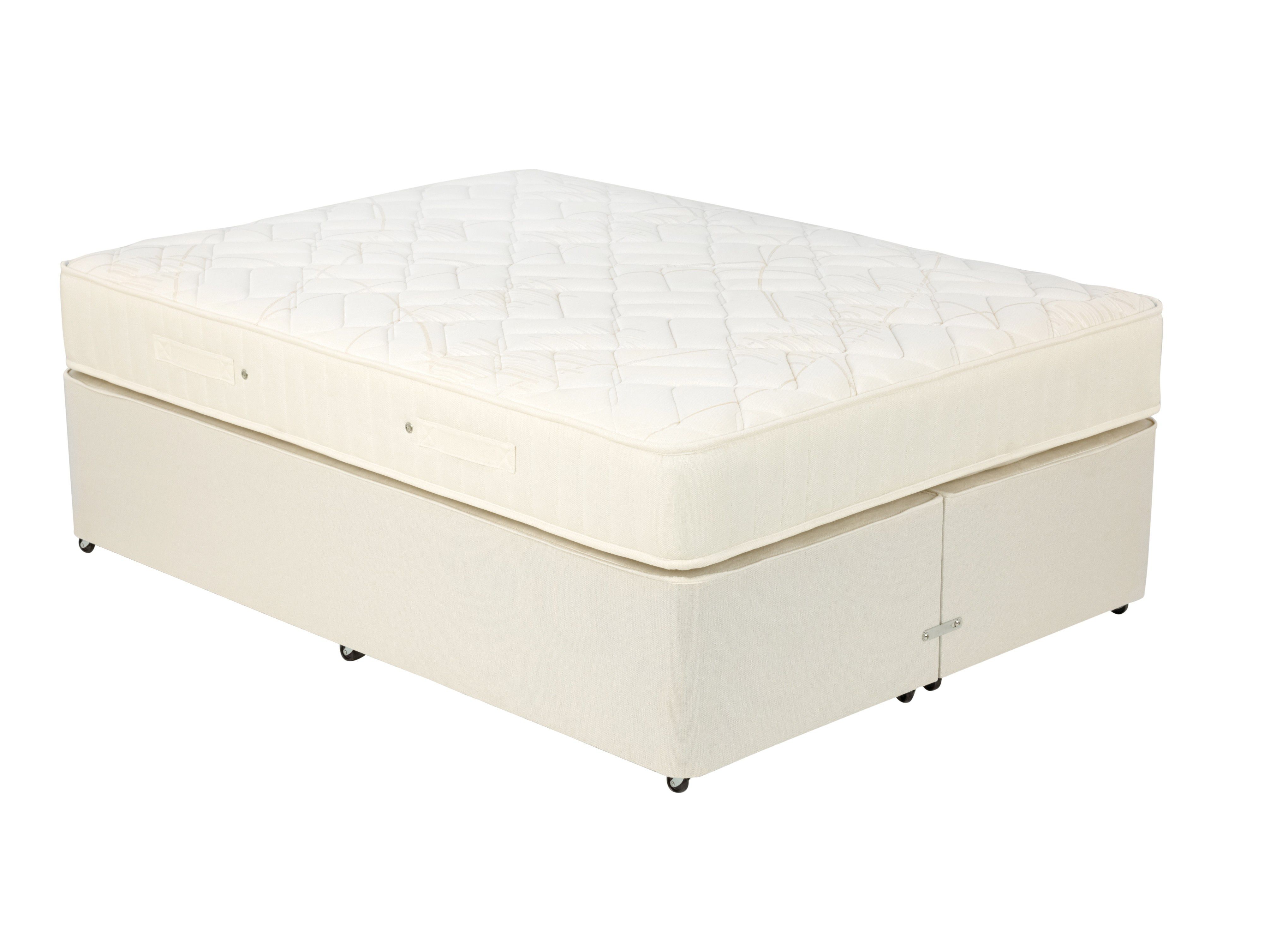 4`6 Double Falcon Pocket Spring Divan Bed - Medium