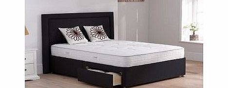 4`6 Double TheraPur Emotion Divan Bed - Medium