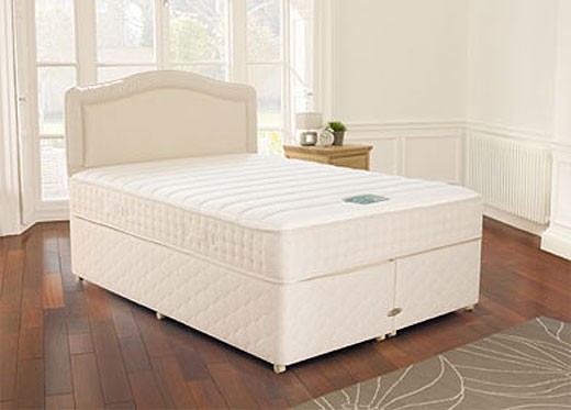 4`6 Double Zen Energise Pocket Spring Divan Bed - Medium Firm