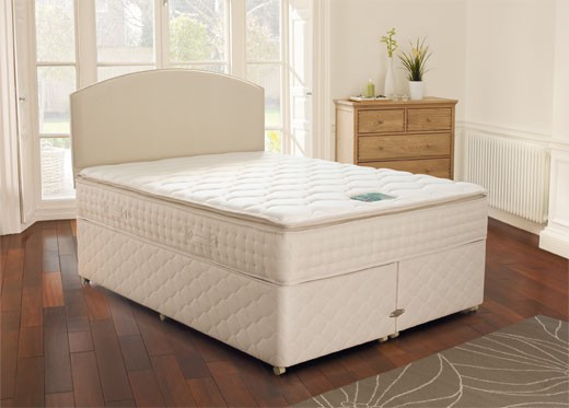 4`6 Double Zen Refresh Pocket Spring Divan Bed - Medium Firm