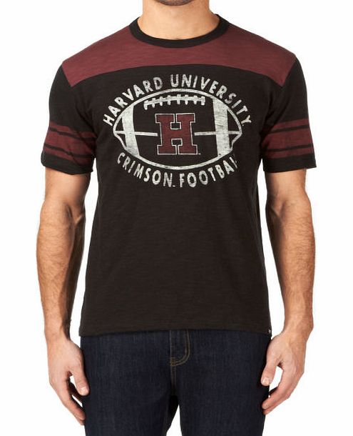47 Brand Mens 47 Brand Harvard Top Gun T-Shirt - Jet