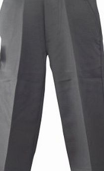 Direct Uniforms Classic Quality Boys School/Nursery Pull-Up Trousers-Black/Grey- Ages-18Mth-7Yrs, Size:6-7Yrs 21`` Waist X 19`` Inside Leg, Color:Grey