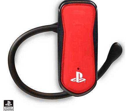 4Gamers Bluetooth Gaming Headset for PS3 - Red