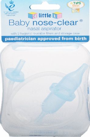 4Little1 Baby Nose-Clear Nasal Aspirator With
