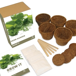 5 Herb Plants Grow It Kit