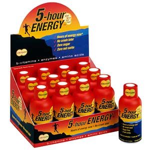 5 Hour Energy Drink 12 PACK LEMON AND LIME