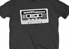 5 Seconds of Summer Tape Mens Charcoal T-Shirt